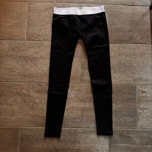 Gymshark Kids Black and White Leggings